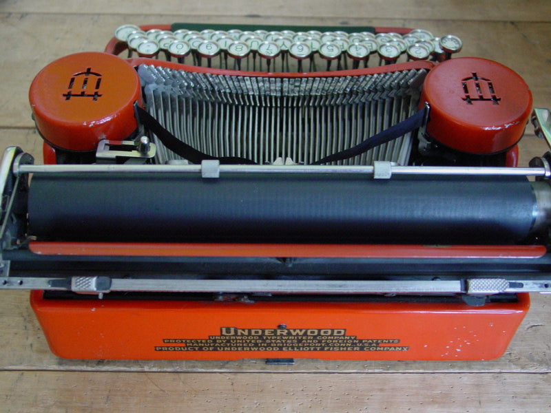 Rare Red Underwood Universal  Portable