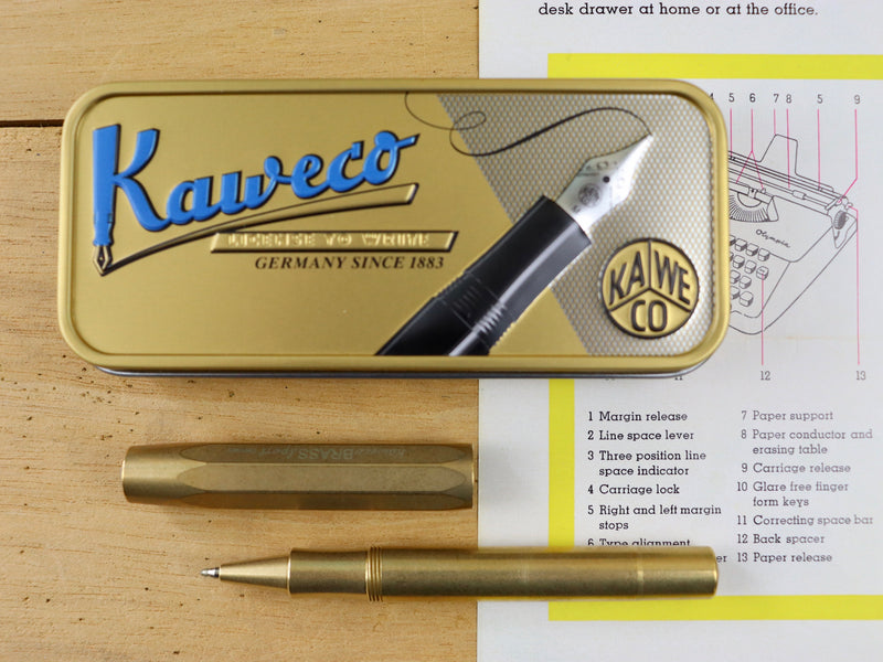 Kaweco Brass Roller Ball Pen