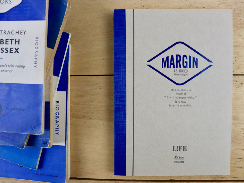 Blue Margin Notebook