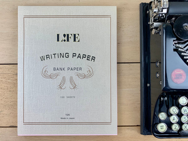 BANK Writing Paper : Large