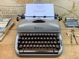 Optima Typewriter from Charlie Foxtrot Typewriters
