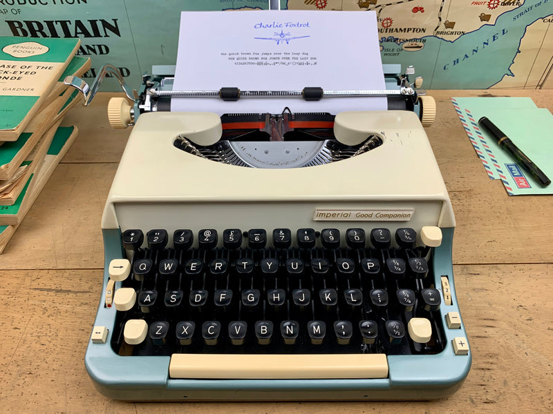 Imperial Good Companion No 7 Typewriter from Charlie Foxtrot