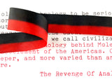 Black and Red Typewriter Ribbon