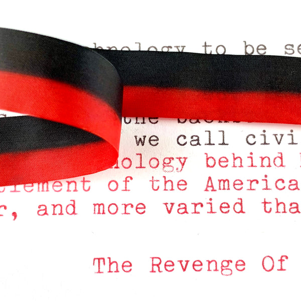 thumbnail image 2 of Smith Corona Galaxie II Typewriter Ribbon – Black/Red Fabric Ink 2 of 5